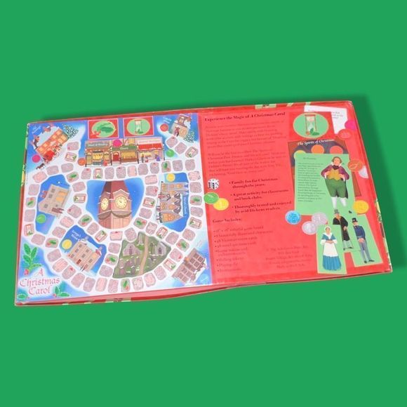 🎄🎁 NEW 2006 A Christmas Carol BOARD GAME Charles Dickens Novel Ash Grove Press - Picture 6 of 8